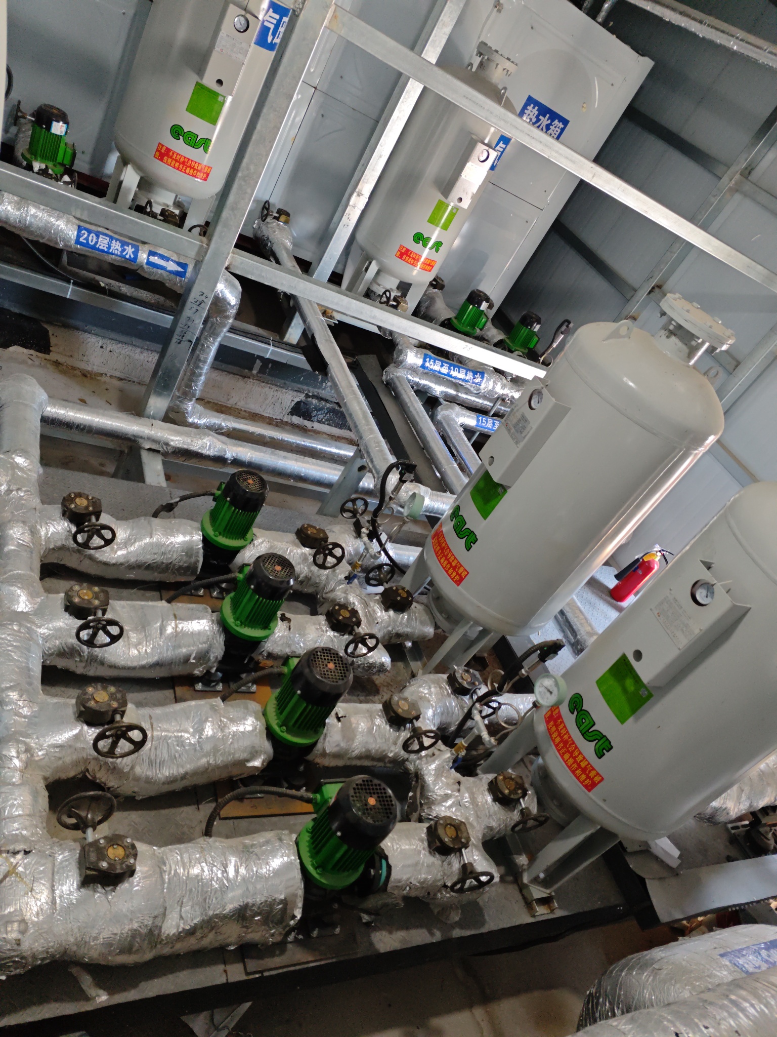 河北供水房定压装置现场调试