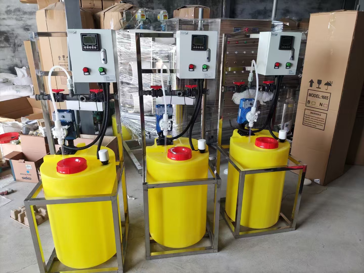 加药装置电导率高的原因【富丰利】