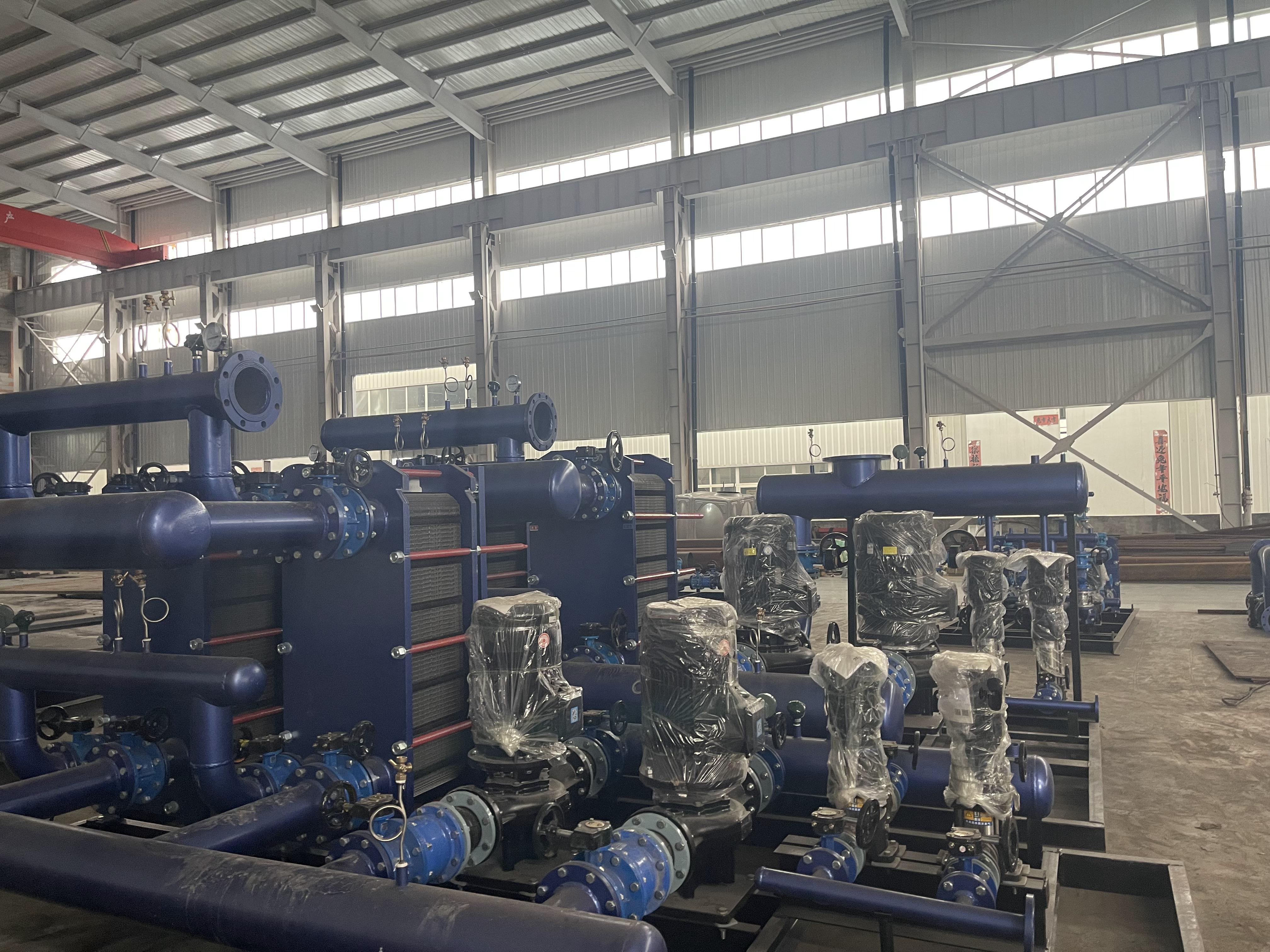 医科大学的换热站的机组定制